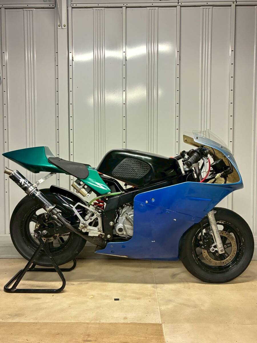 NSR50 実働 レーサー 車體 予備部品 前期 フレーム 后期 エンジン ビッグラジエーター チャウチャウ NSRmin SP12 サーキット 茨城