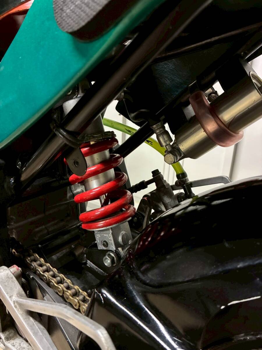 NSR50 実働 レーサー 車體 予備部品 前期 フレーム 后期 エンジン ビッグラジエーター チャウチャウ NSRmin SP12 サーキット 茨城