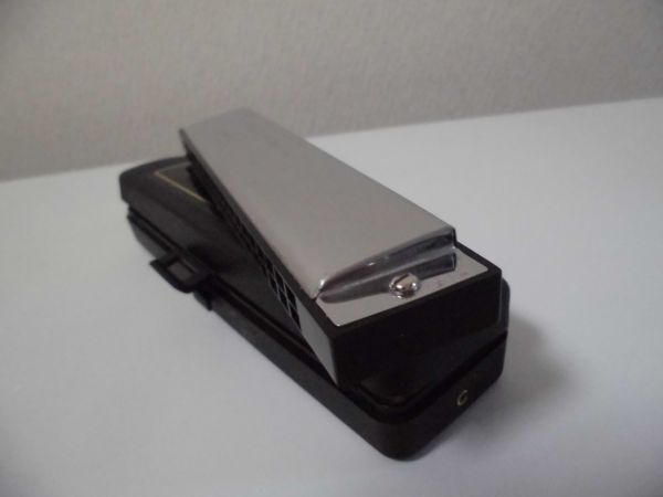 TOMBO BAND 21 トンボ ハーモニカ 複音 ケース付き◆21列 C調_画像5