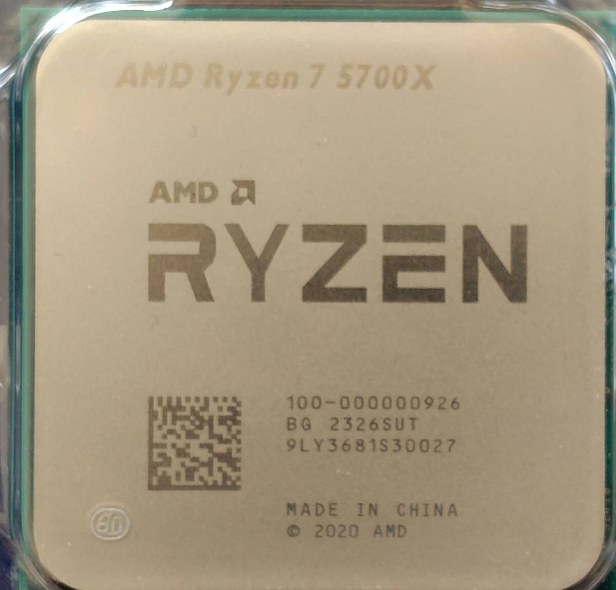 AMD Ryzen 7 5700X プロセッサー CPU 8コア16スレッド 3.4GHz/4.6GHz 5000シリーズ 箱付き