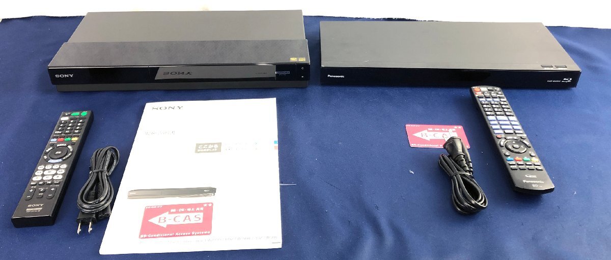 ★中古品★BDレコーダーセット Panasonic SONY
