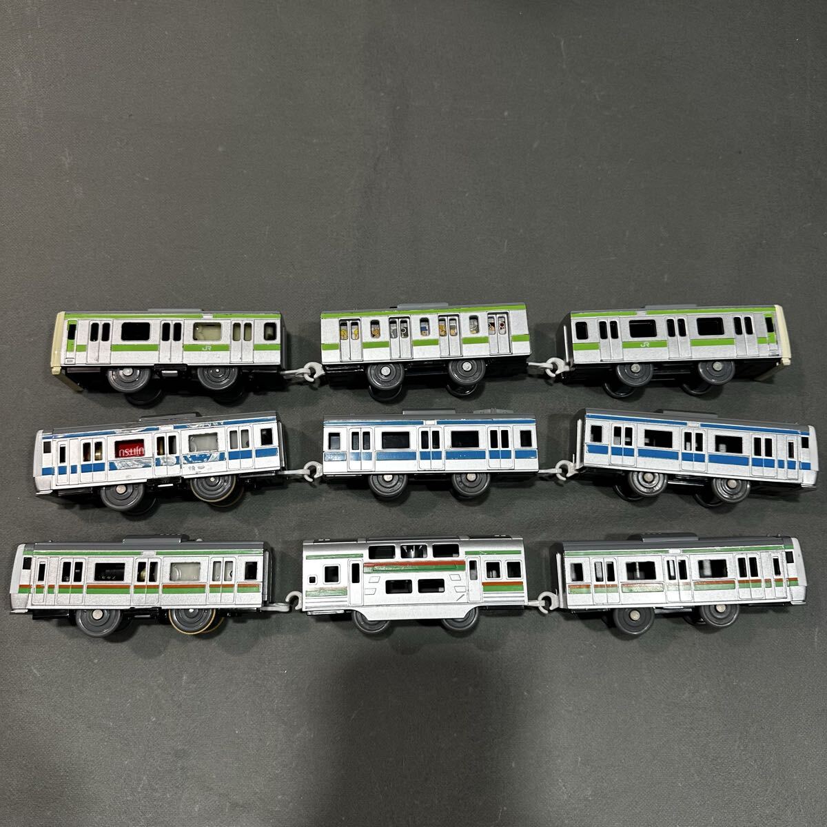 Plarail машина много продажа комплектом E233 серия Shonan цвет зеленый машина / E233 серия столица . Tohoku линия / E231 серия 500 номер шт. .... гора рука линия рабочий товар (22)80