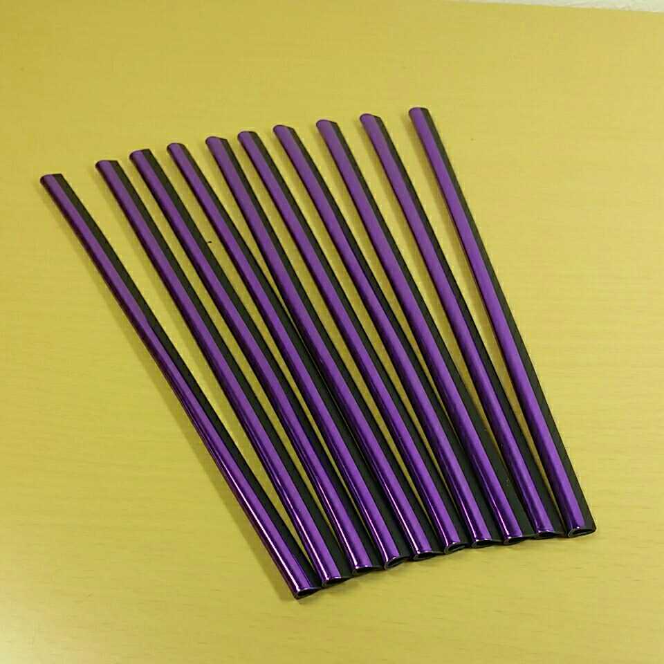 エアコン吹き出し口 モール 10本 紫色 パープル エアコンルーバーモール 自動車 トラック A/C吹き出し口 車内イメチェン ドレスアップ_画像4