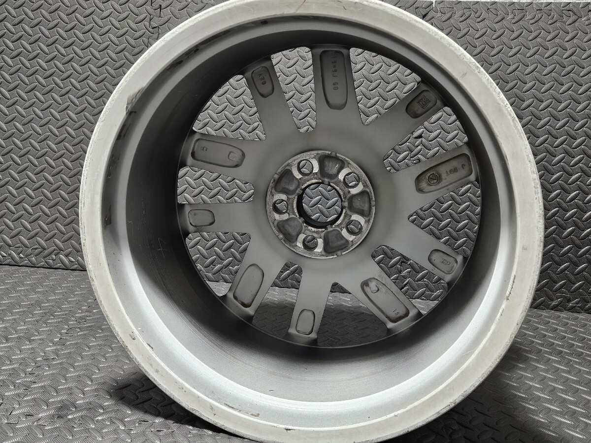 ◆艶ありブラック塗装◆ レクサス GS Fスポーツ 後期 純正 19インチ PCD114.3 8J+45/9J+60 クラウン マークX マジェスタ グロスブラック_画像10