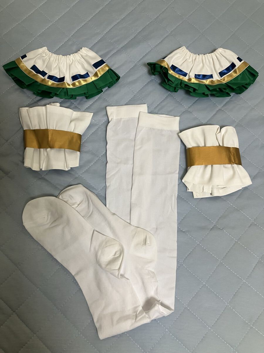 コスプレ衣裝 ウマ娘 プリティーダービー サトノダイヤモンド 花形?彌栄之翠 正月衣裝 靴付 大きめサイズ