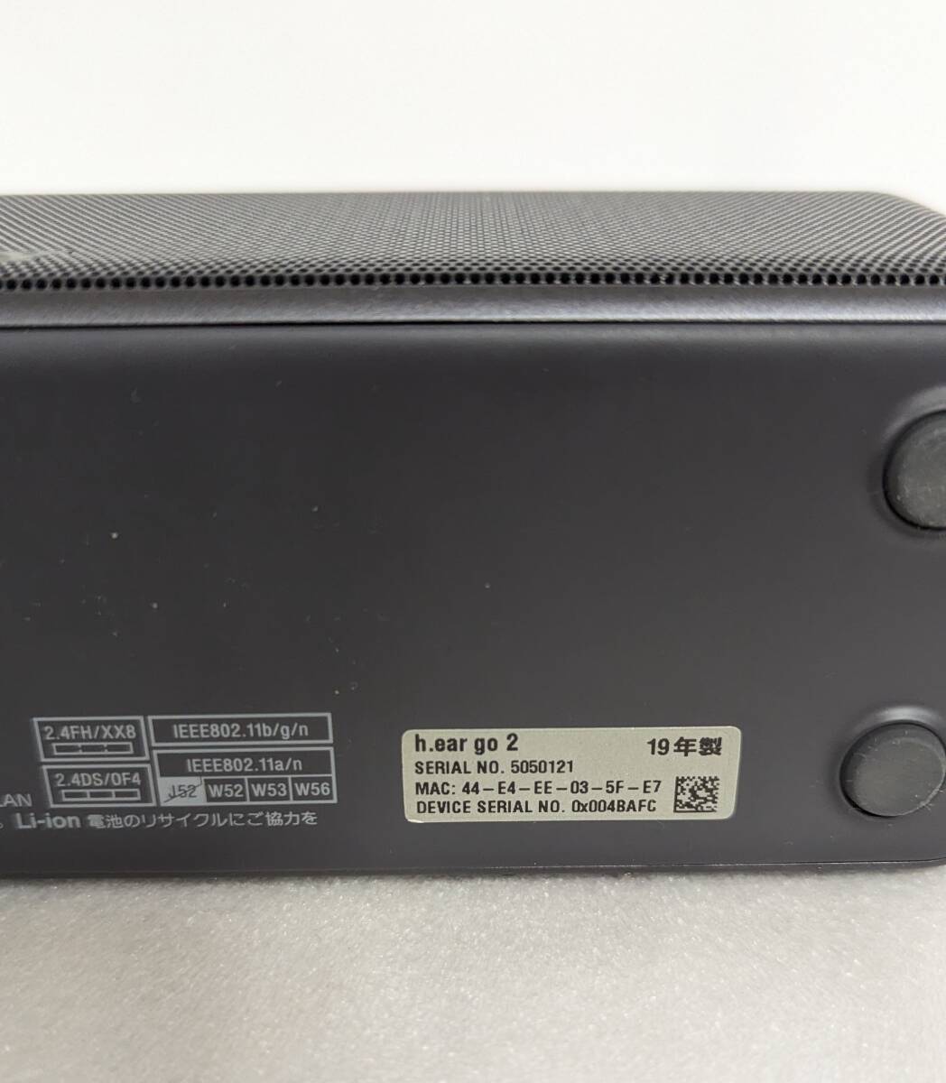 SONY ソニー SRS-HG10 h.ear go 2 ワイヤレススピーカー Bluetooth ハイレゾ EXTRA BASS ポータブル アクティブスピーカー　動(dòng)作品