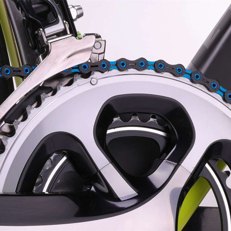 3708 チェーン KMC x11sl x10sl DLC カラー スピード チェーン カーボン 超軽量 MTB ロードバイク 自転車部品 mt980