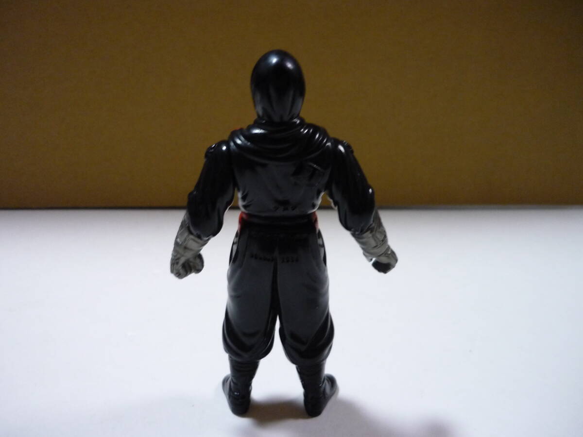 [管00]【送料無料】ソフビ サスケ 1994 約12cm 人形 忍者戦隊カクレンジャー フィギュア 特撮 スーパー戦隊 バンダイ 当時物_画像4
