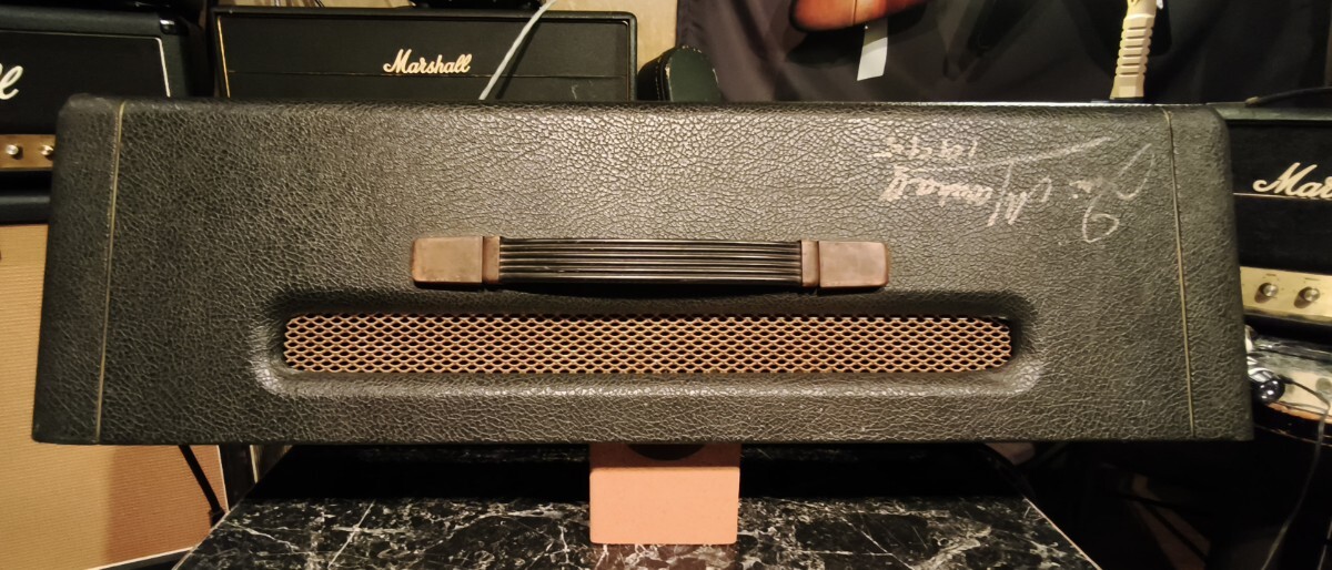 ★動(dòng)畫ありビンテージ1973年 Marshall 1959 super lead 100w Plexi プレキシ#Vintage 1987 JMP Jimmy Page マーシャル ギターアンプヘッド