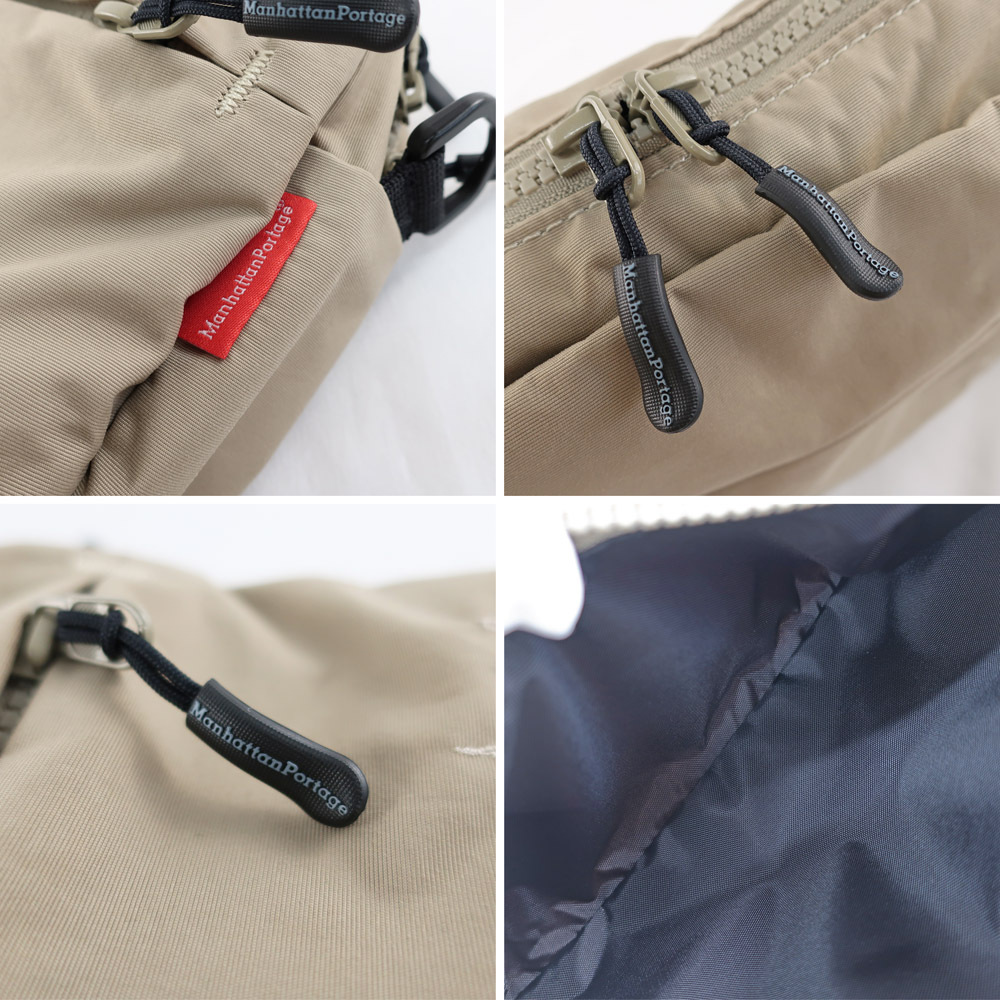 【天白】マンハッタンポーテージ ショルダーバッグ 斜め掛け ベージュ 肩掛け メンズ レディース ユニセックス 鞄_画像9