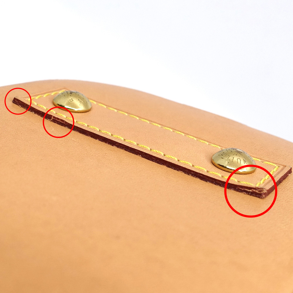 【栄】ルイヴィトン アルマBB モノグラム M53152 ブラウン GD金具 ショルダーストラップ・カデナ欠品 ハンドバッグ 女性 本体のみ_画像10