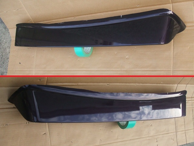 ★ワゴンR スティングレー MH34S系の純正 リアゲート スポイラー/カラーは紫色系のZED/即決あり。_画像3