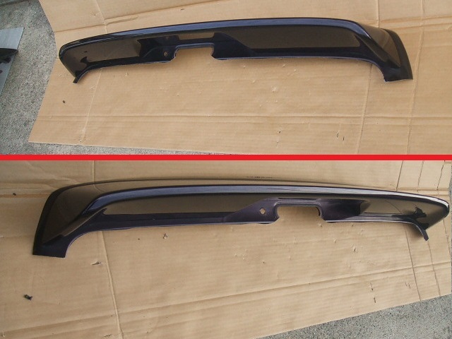 ★ワゴンR スティングレー MH34S系の純正 リアゲート スポイラー/カラーは紫色系のZED/即決あり。_画像4