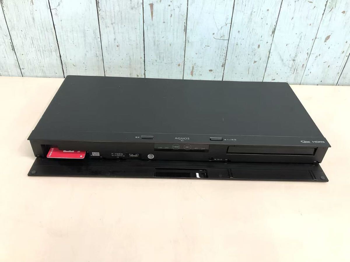 SHARP シャープ ブルーレイディスクレコーダー 本体のみ BD-NW510 BD再生OK HDD再生OK その他動作未確認 中古現状品(100s)D-1