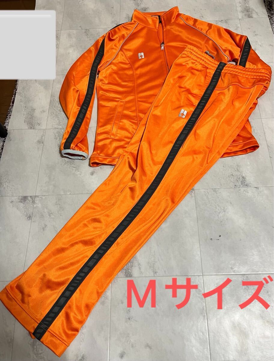 デサント 日本製 レディース　Mサイズ　 ジャージ 　 上下 セットアップ トラック ジャケット パンツ_画像1