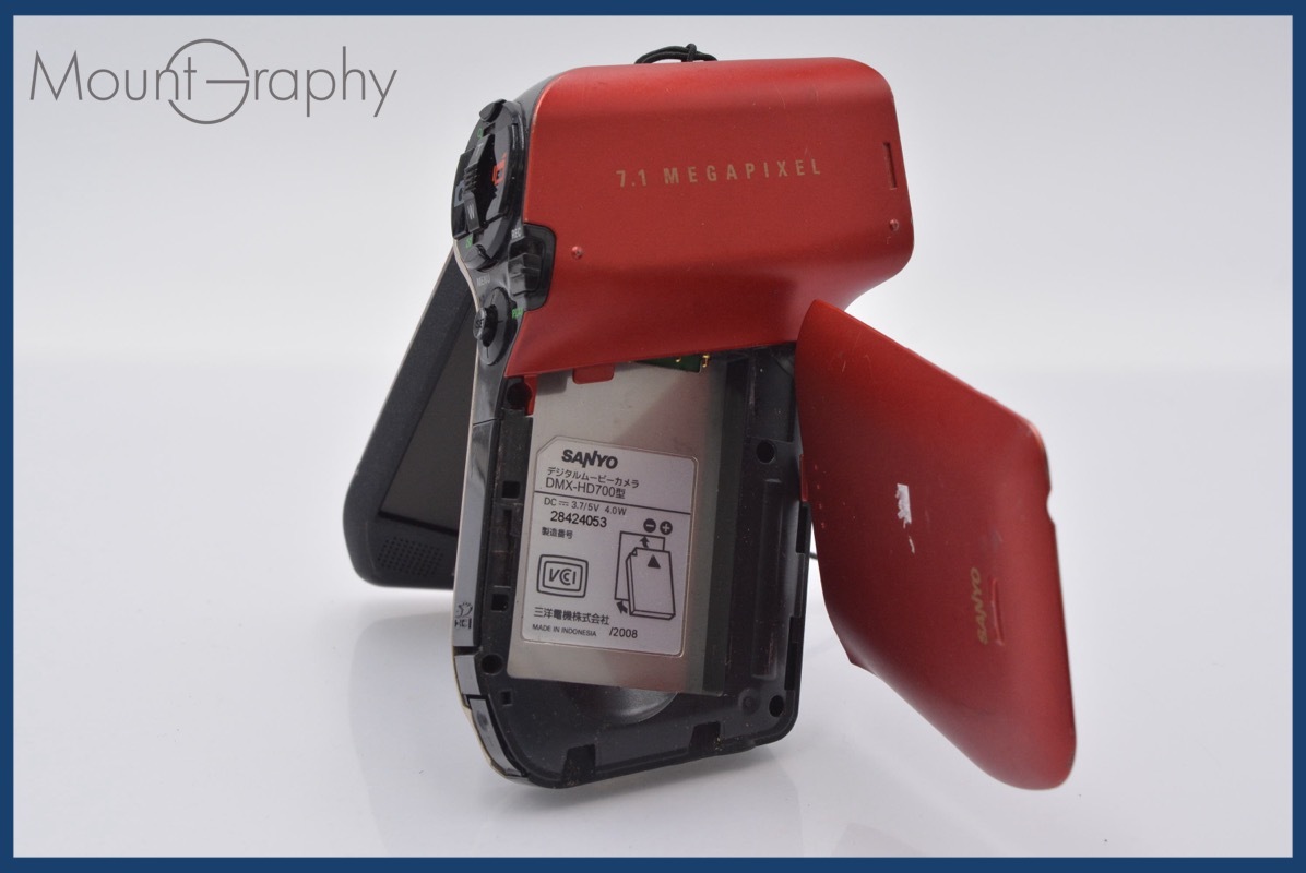★極上美品★ サンヨー Sanyo Xacti DMX-HD700 5x 前キャップ付 ★完動★同梱可 #mj4010