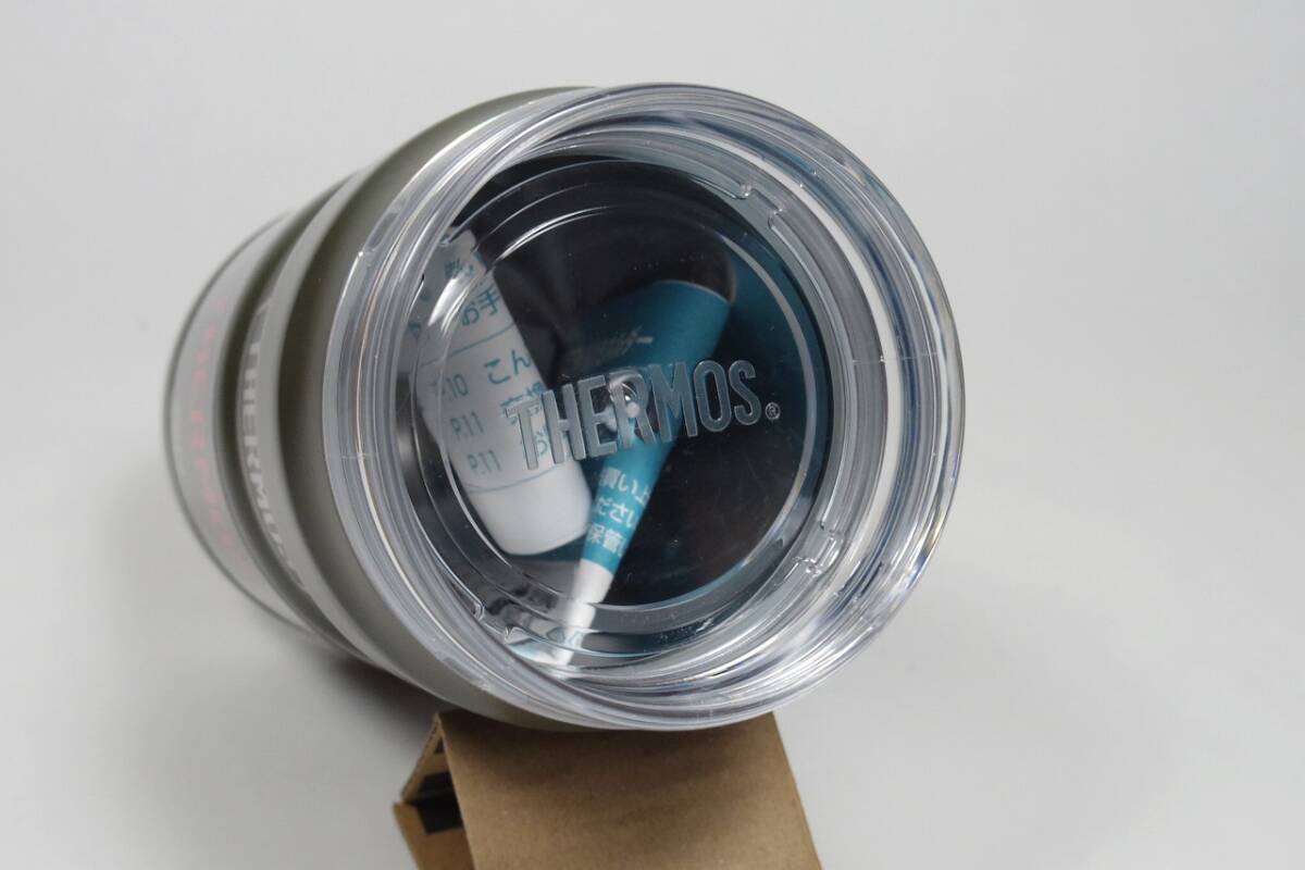 サーモス　保冷缶ホルダー 350ml カーキ_画像2