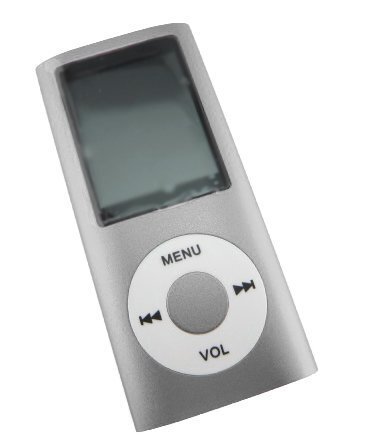 【vaps_4】MP3/AMV対応 音楽プレーヤー 《シルバー》 デジタルミュージックオーディオプレーヤー 送込