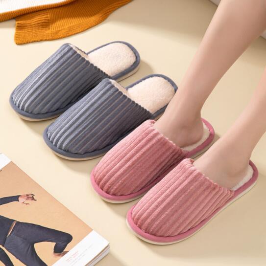 人気品 スリッパ室内 ハウススリッパ 来客用 スリッパ レディース メンズ 洗える おしゃれ 綿 ルームシューズ 来客 スリッパ 4足セット_画像3