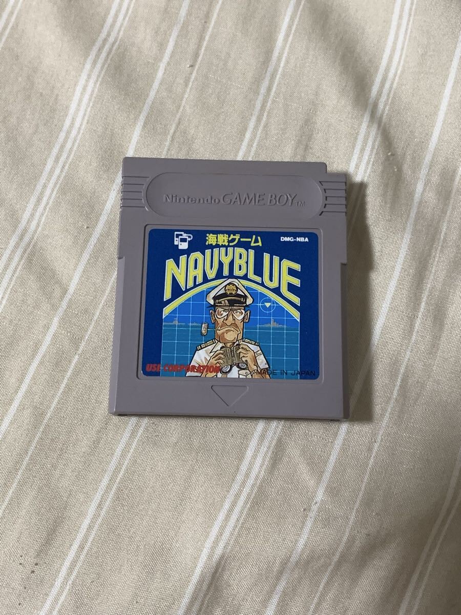 ゲームボーイ GB 海戦ゲーム NAVYBLUE ソフト 中古