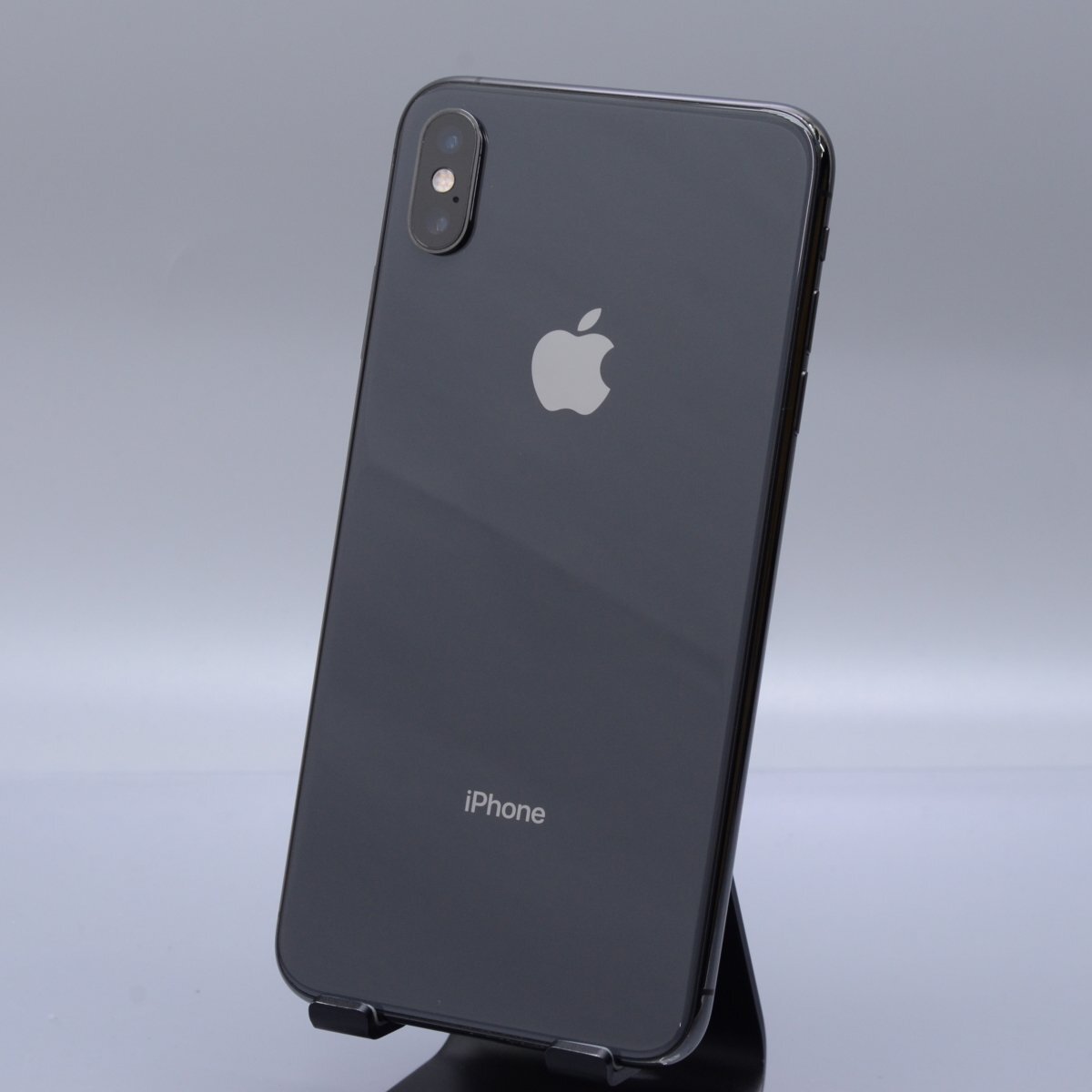 Apple iPhoneXS Max 256GB Space Gray A2102 MT6U2J/A バッテリ80% ■ドコモ★Joshin8428【1円開始・送料無料】