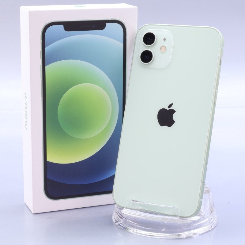 Apple iPhone12 128GB Green A2402 MGHY3J/A バッテリ80% ■SIMフリー★Joshin1504【1円開始・送料無料】