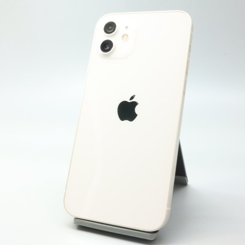 Apple iPhone12 128GB White A2402 MGHV3J/A バッテリ76% ■SIMフリー★Joshin2682【1円開始・送料無料】