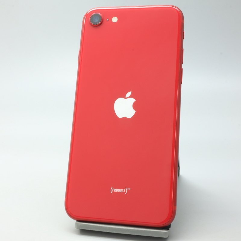 Apple iPhoneSE 64GB (PRODUCT)RED (第2世代) A2296 MHGR3J/A バッテリ85% ■ソフトバンク★Joshin2859【1円開始・送料無料】