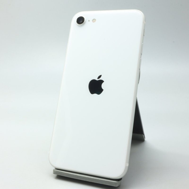 Apple iPhoneSE 64GB (第2世代) White A2296 MHGQ3J/A バッテリ74% ■au★Joshin7885【1円開始・送料無料】