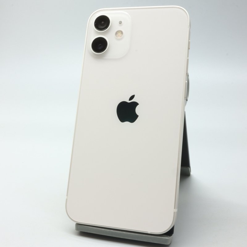 Apple iPhone12 mini 128GB White A2398 MGDM3J/A バッテリ76% ■SIMフリー★Joshin9213【1円開始・送料無料】