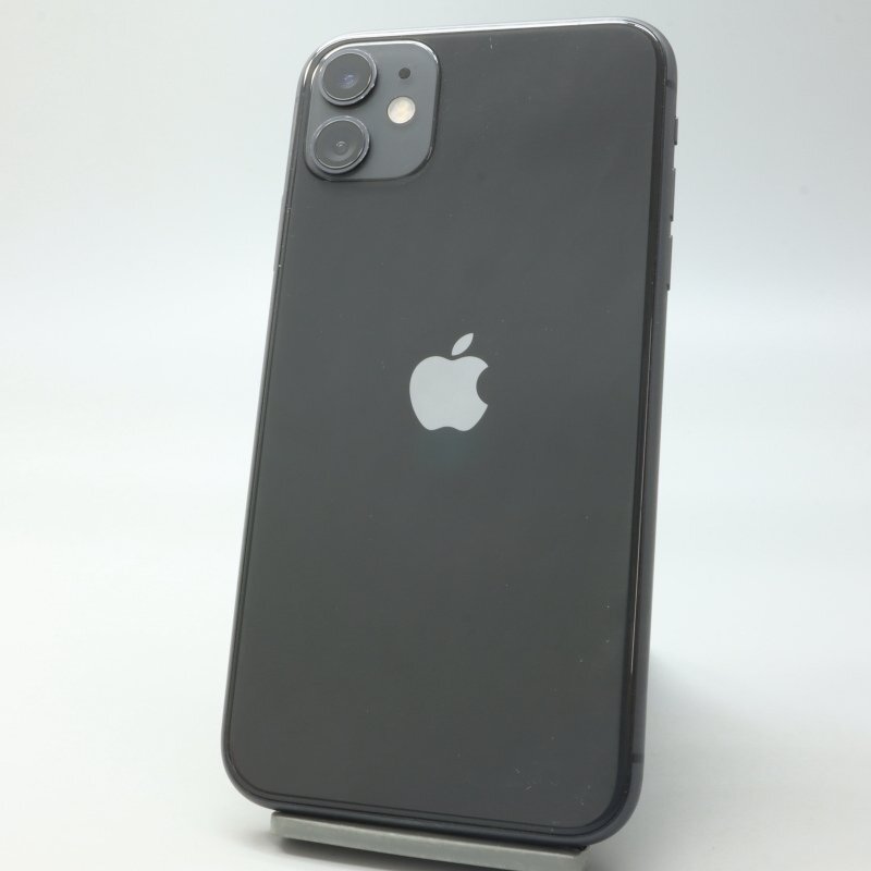 Apple iPhone11 128GB Black A2221 MWM02J/A バッテリ71% ■SIMフリー★Joshin(ジャンク)6284【1円開始・送料無料】