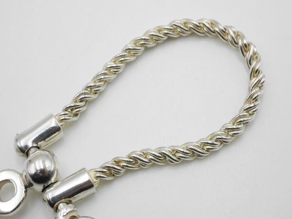 ティファニー　Tiffany & Co.　アンカーモチーフ　チャーム　キーリング　SV925　約13.3g　送料無料　