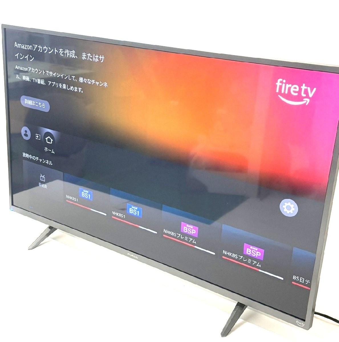 【中古品】FUNAI 液晶カラーテレビ FL-43UF340 43インチ 2022年制 フナイ gi9-113