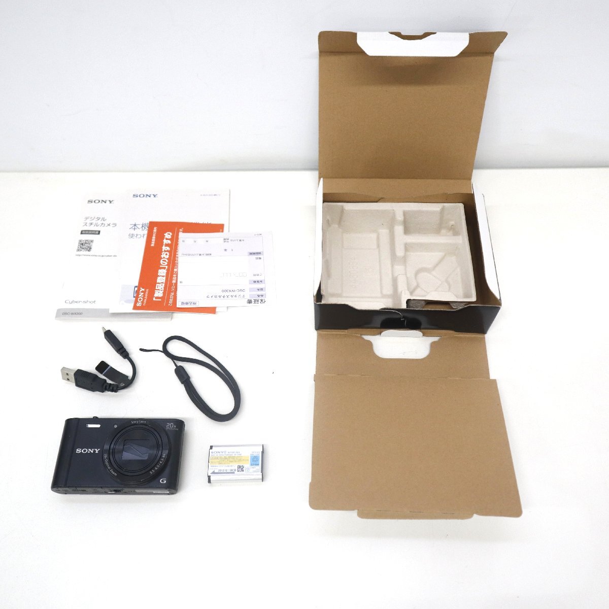 【現(xiàn)狀品】SONY デジタルカメラ Cyber-shot DSC-WX300 ソニー gi9-121