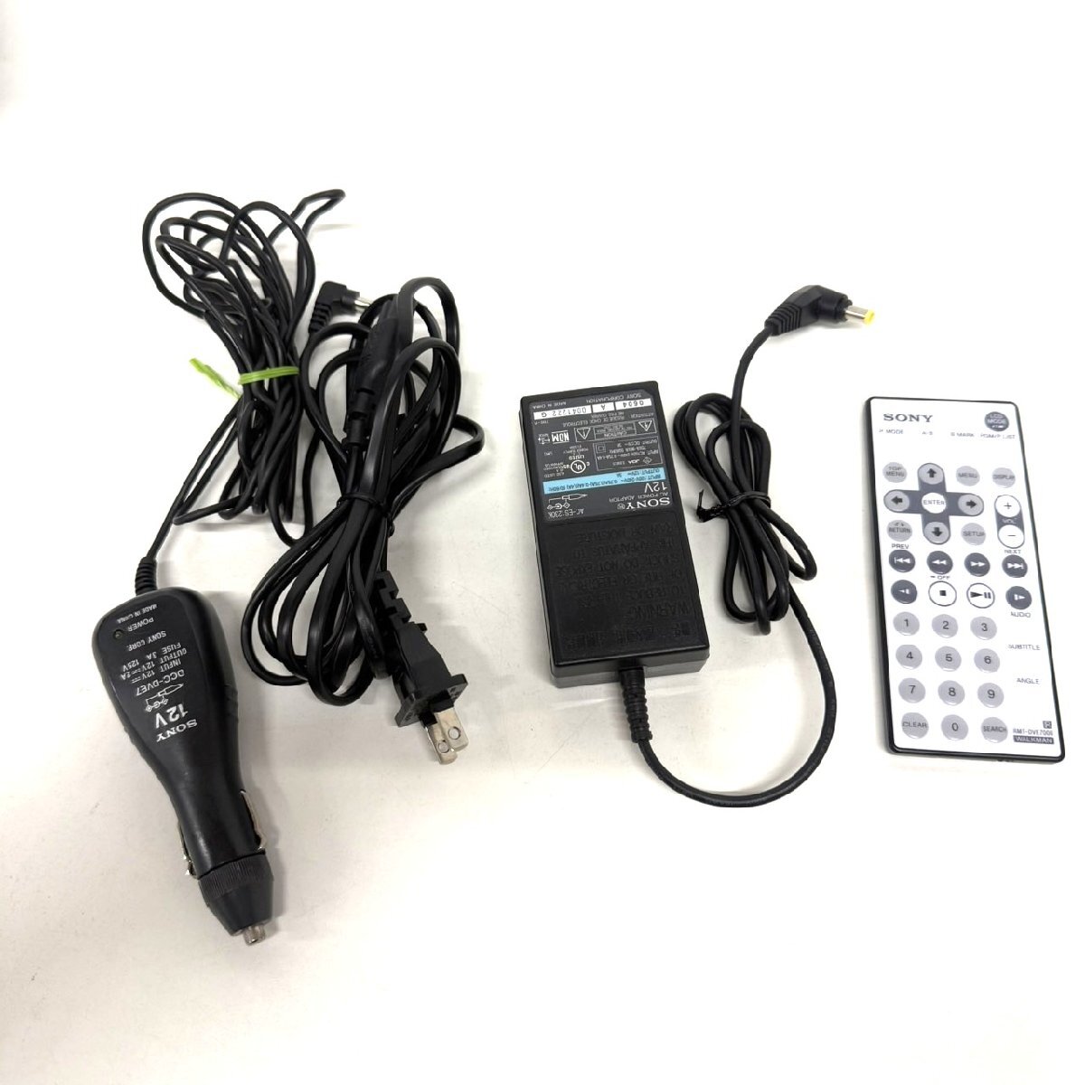【ジャンク品】SONY DVD WALKMAN D-VE7000S portable DVD/CD player ソニー ウォークマン gi9-109
