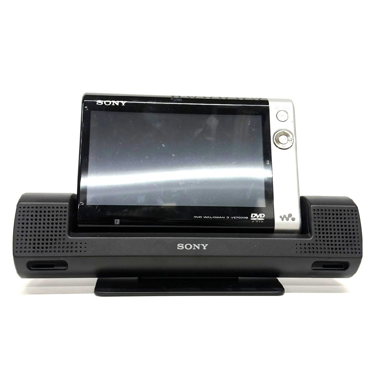 【ジャンク品】SONY DVD WALKMAN D-VE7000S portable DVD/CD player ソニー ウォークマン gi9-109