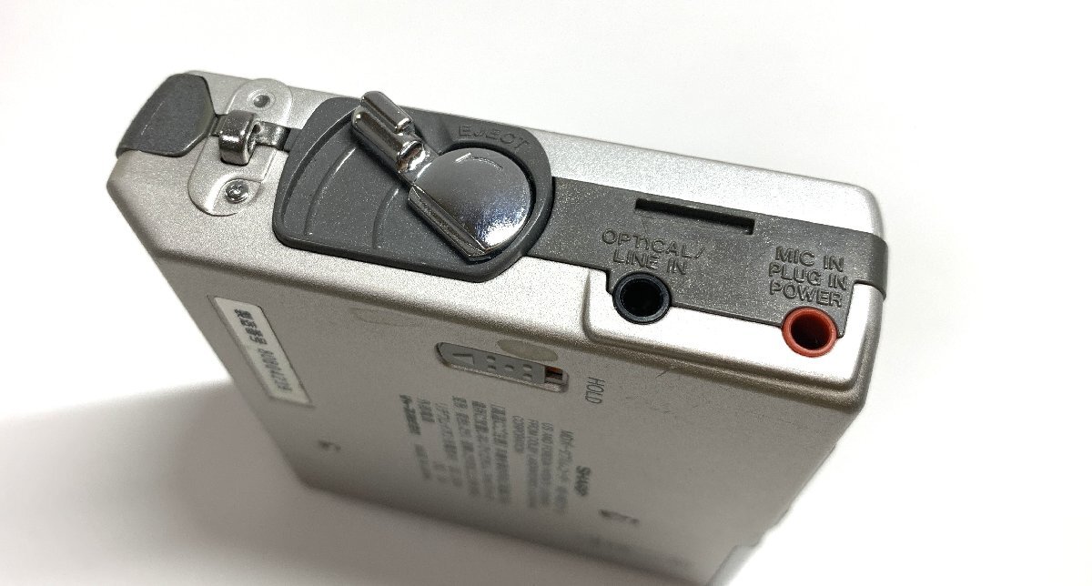 【ジャンク品】SHARP MD PORTABLE RECORDER MD-MS721-S シャープ MDポータブルレコーダー st8-16_画像3