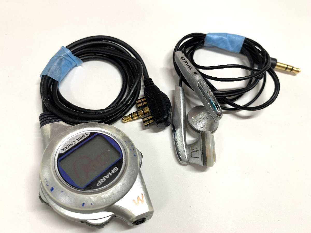 【ジャンク品】SHARP MD PORTABLE RECORDER MD-MS721-S シャープ MDポータブルレコーダー st8-16_画像6