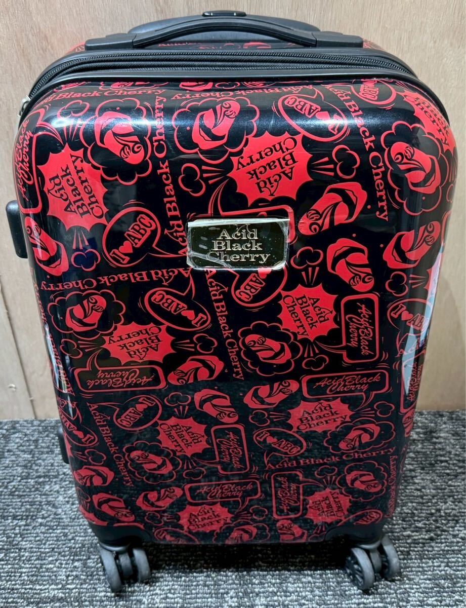 20250920-1 保管品 Acid Black Cherry キャリーケース 4輪 TSAロック付 キャリーバッグ ファンクラブ限定 鍵付き _画像1