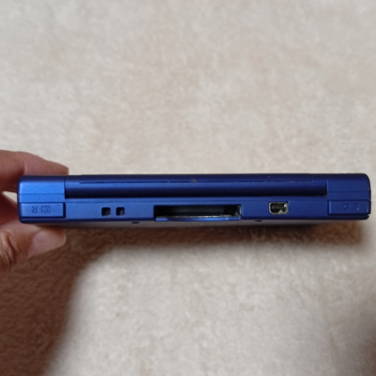 り033 ニンテンドーDSi 任天堂 ブルー ゲーム本体 通電確認済_画像6