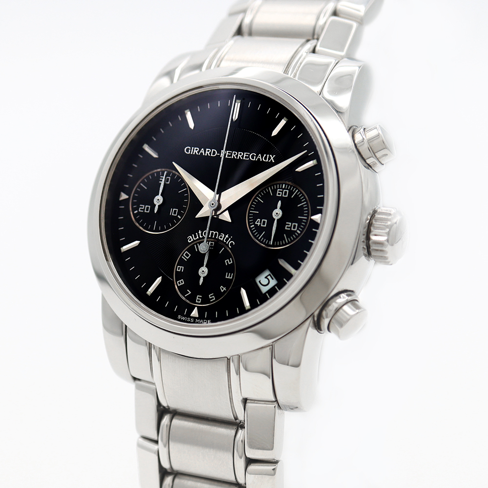 GIRARD PERREGAUX ジラールペルゴ リミテッドスペシャルシリーズ クロノグラフ 日本限定150本 80200 デイト メンズ 自動巻き_画像6