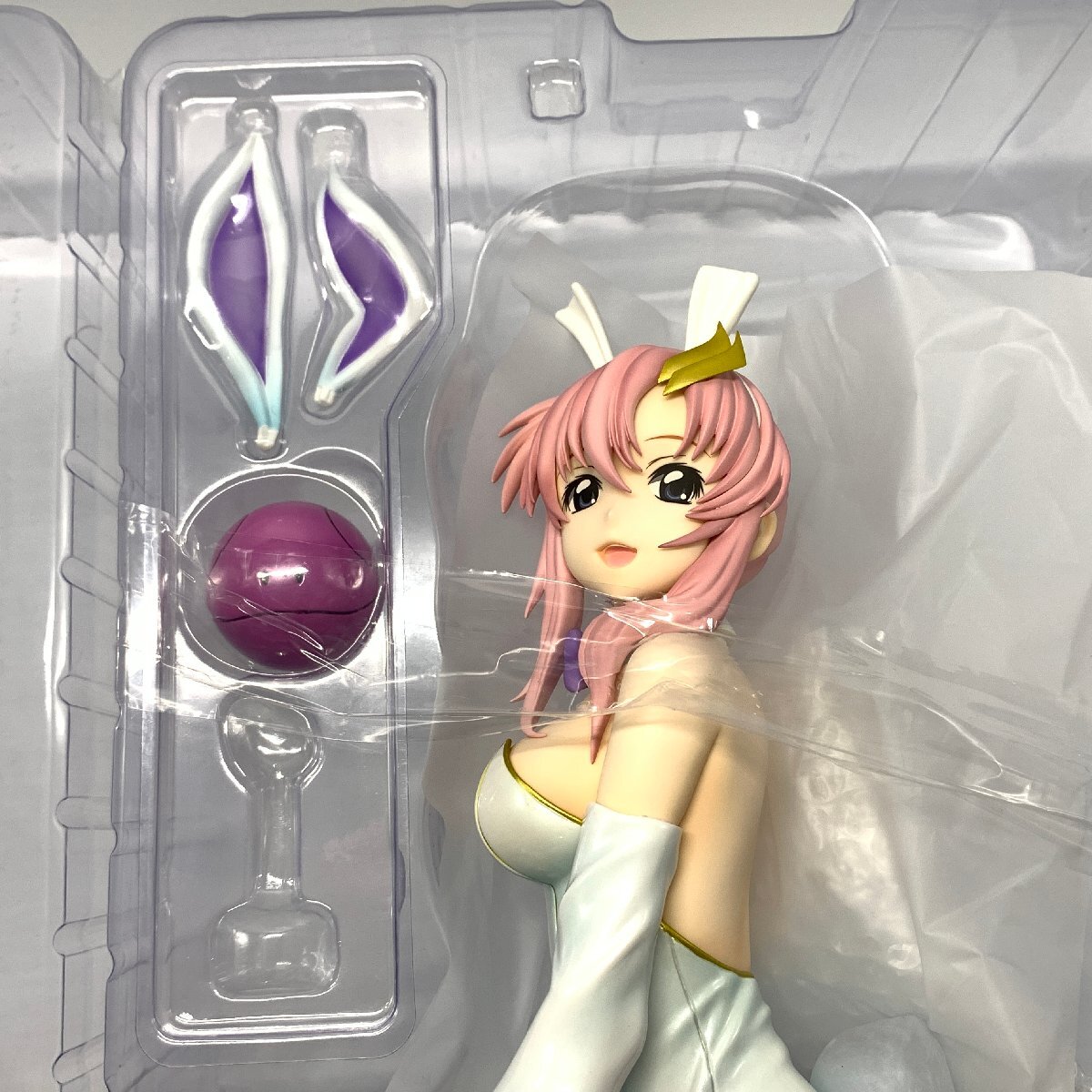 B-STYLE ラクス?クライン バニーVer. 1/4 スケール フィギュア メガハウス フリーイング ガンダムSEED ※支柱欠品 [311-0709-S5]☆良品☆