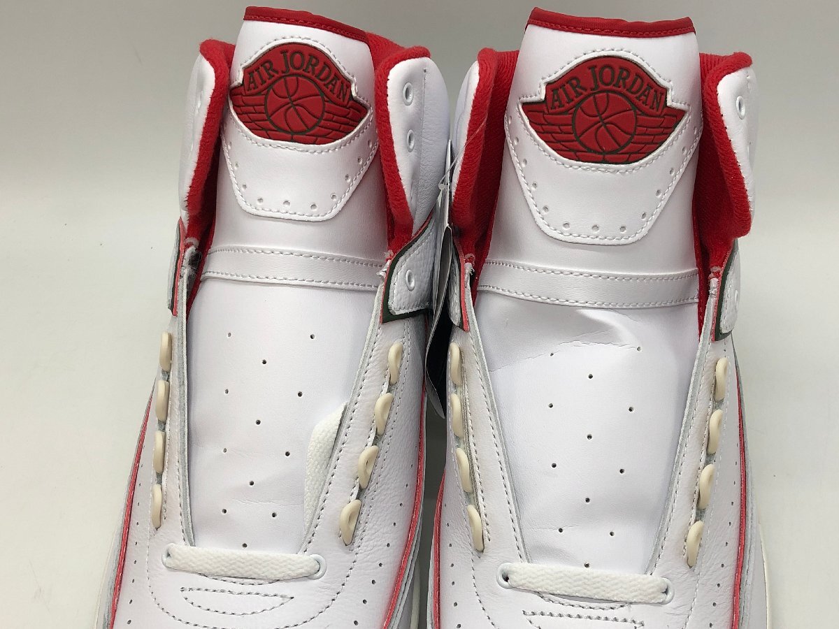 美品 NIKE ナイキ AIR JORDAN 2 RETRO Origins 型番:DR8884 101 サイズ:30cm エアジョーダン2 レトロ スニーカー ☆良品☆[75-0721-8E10]_画像3