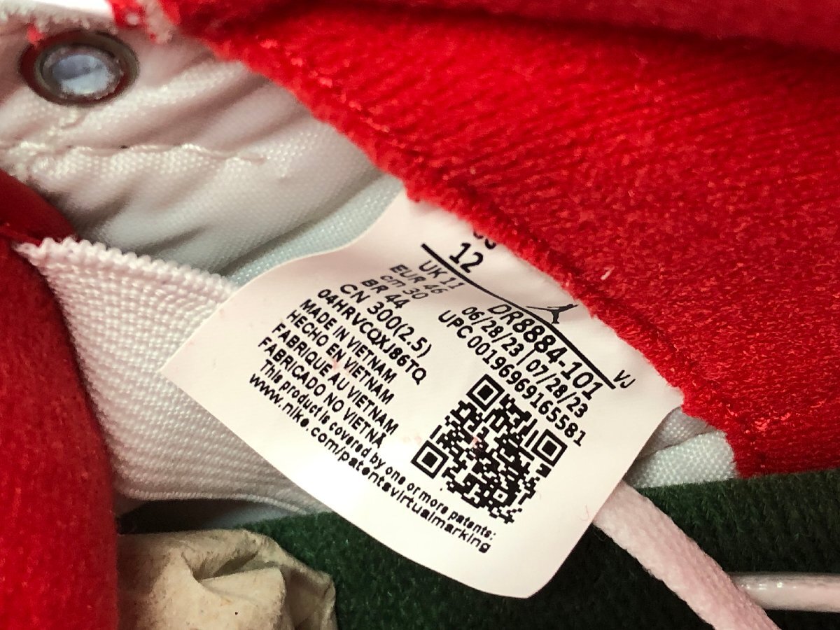 美品 NIKE ナイキ AIR JORDAN 2 RETRO Origins 型番:DR8884 101 サイズ:30cm エアジョーダン2 レトロ スニーカー ☆良品☆[75-0721-8E10]_画像9