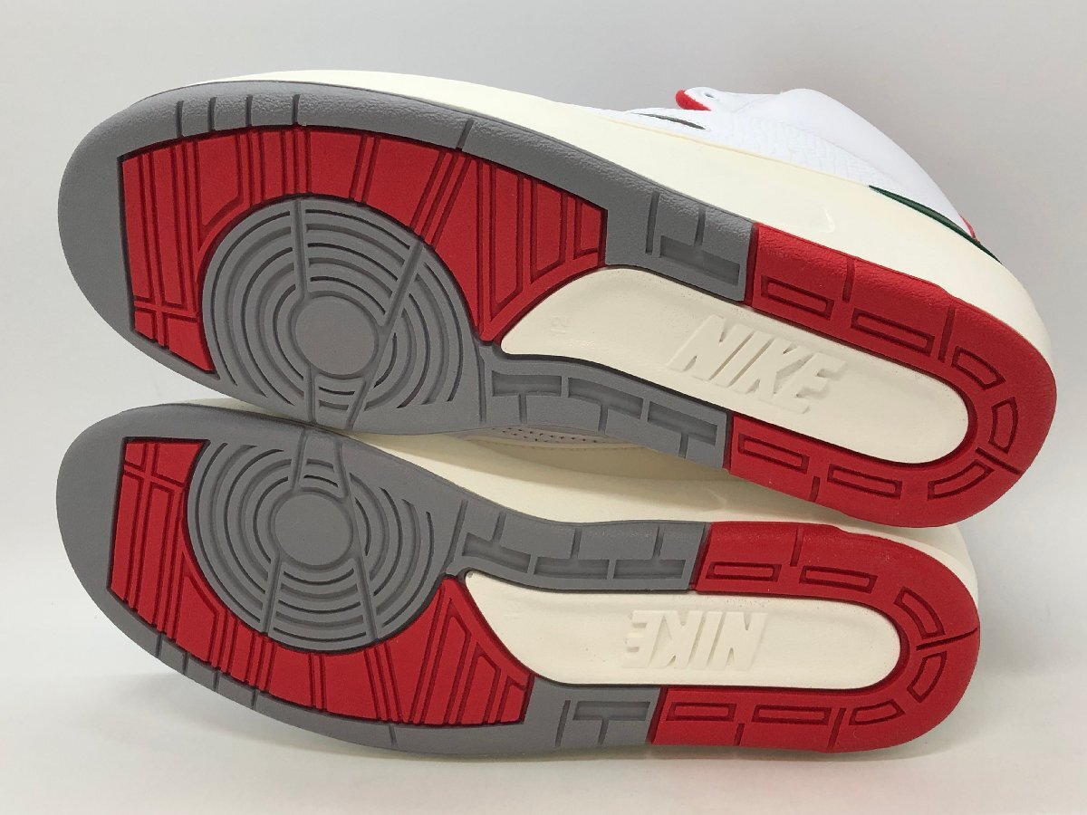 美品 NIKE ナイキ AIR JORDAN 2 RETRO Origins 型番:DR8884 101 サイズ:30cm エアジョーダン2 レトロ スニーカー ☆良品☆[75-0721-8E10]_画像8