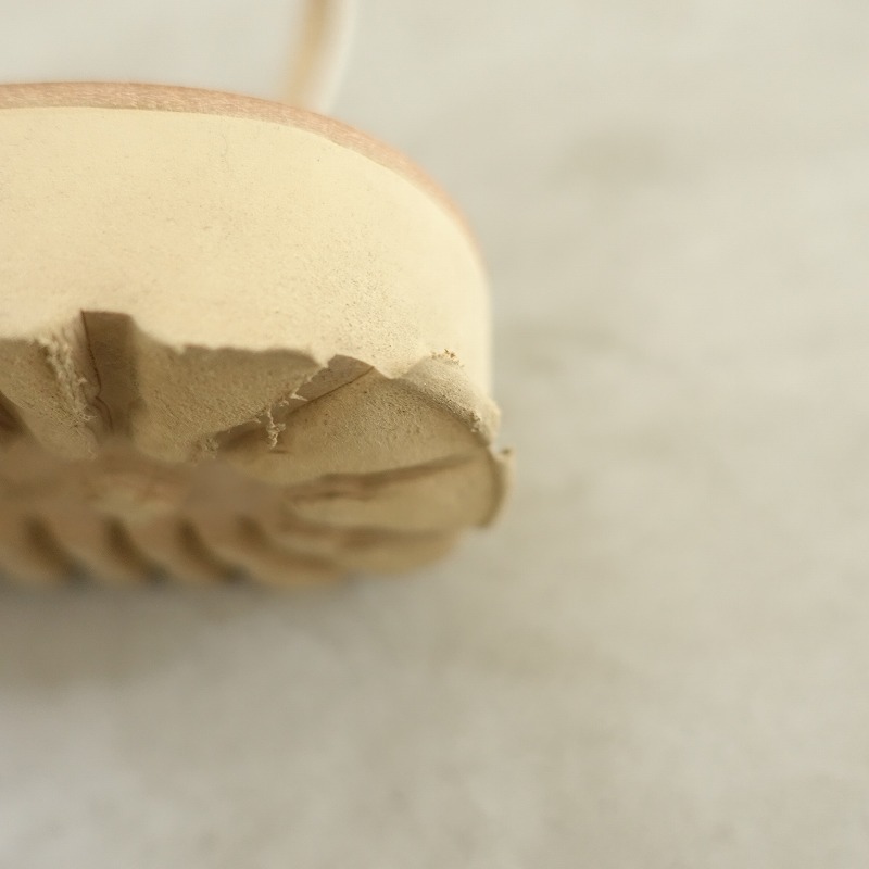 【定価2.2万】卑弥呼 HIMIKO *グルカサンダル 23.5/23.5*リザード型押しレザー皮革0925(sh10-2509-9)【62I52】_画像7