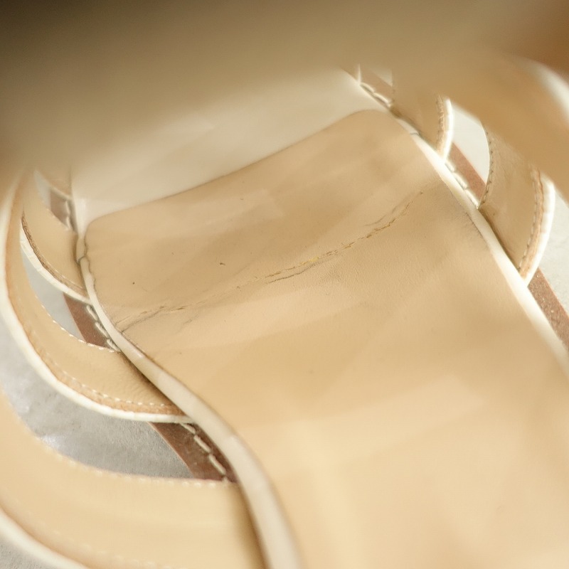 【定価2.2万】卑弥呼 HIMIKO *グルカサンダル 23.5/23.5*リザード型押しレザー皮革0925(sh10-2509-9)【62I52】_画像8