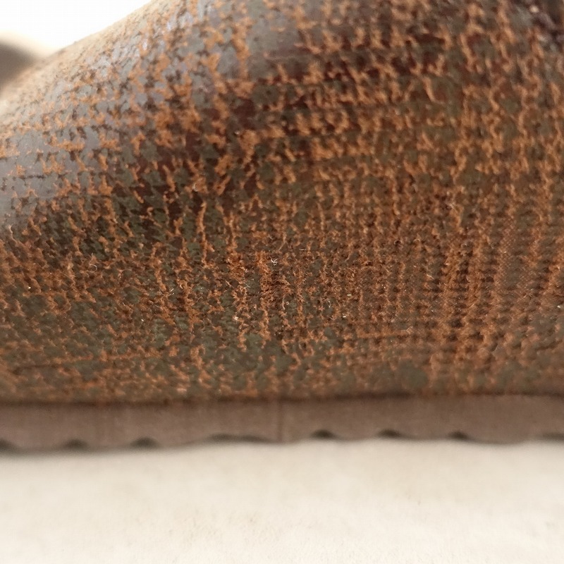 【未使用】ビルケンシュトック BIRKENSTOCK *Zurich サンダル 37/240/L6/M4/24*グレンチェックブラウン0925(sh10-2509-32)【03I52】_画像7