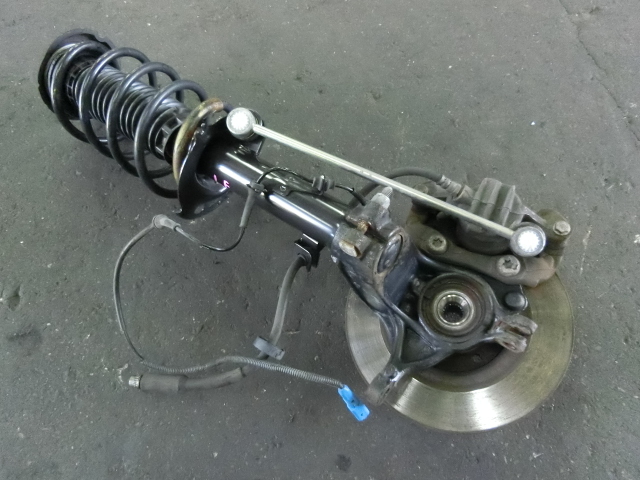 特価sale☆ プジョー 208・A95F01 2013年・左フロント足回り・ショック ナックル キャリパー ABSセンサー・9820310980 03031000157_画像4