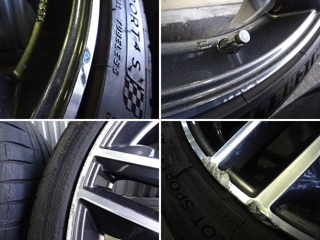 特価sale☆ MSW・by OZ・アルミホイール・タイヤ・4本セット・235/35ZR19 19インチ ミシュラン 即発送_画像2